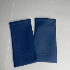 Specsavers Glasses Case Blue Pouch 2x Cover Holder Eyeglasses Cover