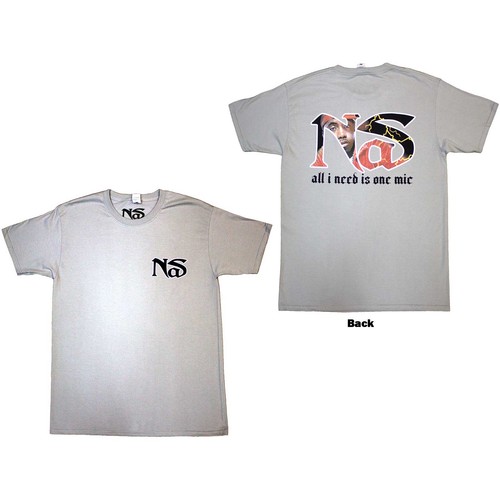Nas unisex shirt one - one, mic