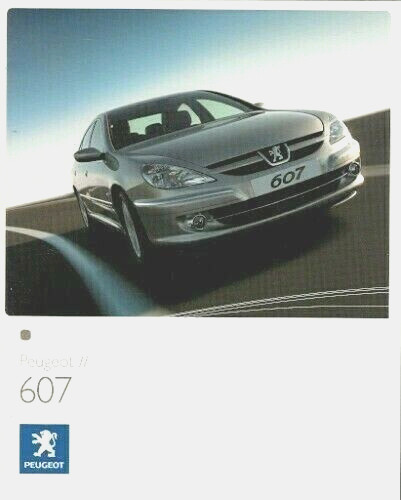 Peugeot 607 2006 2009 - peugeot,