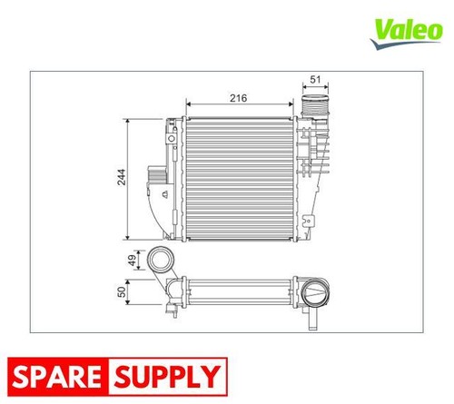 Charge air cooler - cooler, for