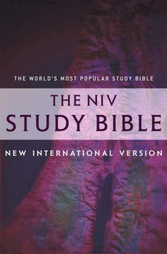 Niv study bible - study,