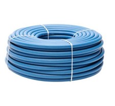High pressure blue oxygen - blue, gas