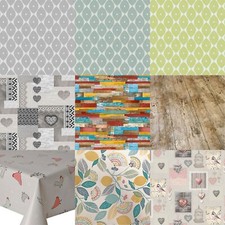 Wipe Clean Tablecloth Cover