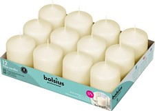 Bolsius Pack of 12 Ivory