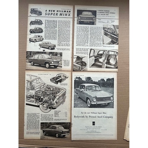 Hillman super minx - , (1961)
