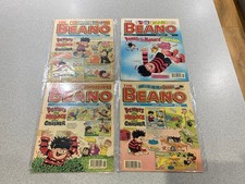 4x Vintage Beano Comics