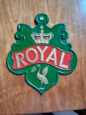 original vintage enamel advertising signs