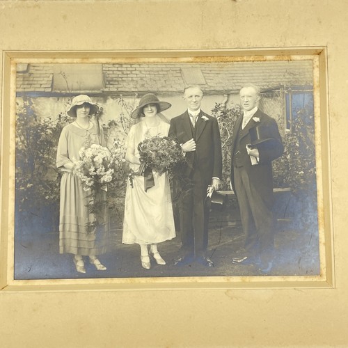 Antique 1920s mounted - 1920s, wedding