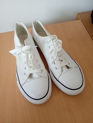 Lts white canvas shoes - lts,