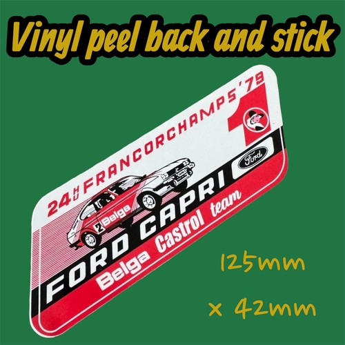 Francorchamps ford capri - francorchamps,
