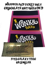Willy Wonka Chocolate Wrapper