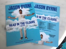JASON BYRNE - HEAD IN THE CLOUDS - TOUR  FLYERS X 2