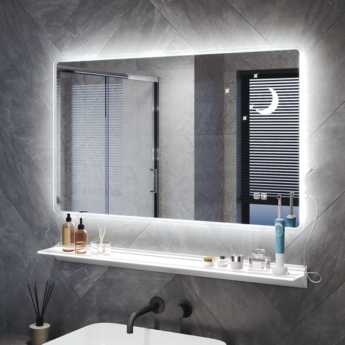 Modern led bathroom mirror set - modern,