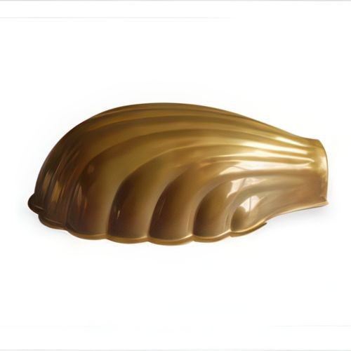 Metal clam shell light - light, shade