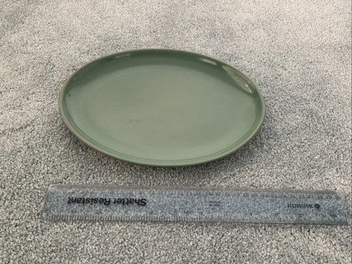 Denby manor green plate - denby,