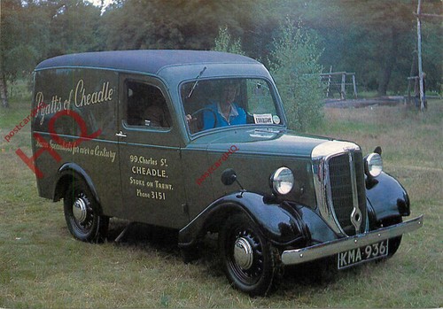 Picture postcard 1948 jowett - postcard_,