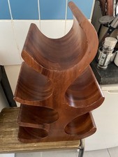 Natchez Acacia Wood 6 Bottle Wine Rack