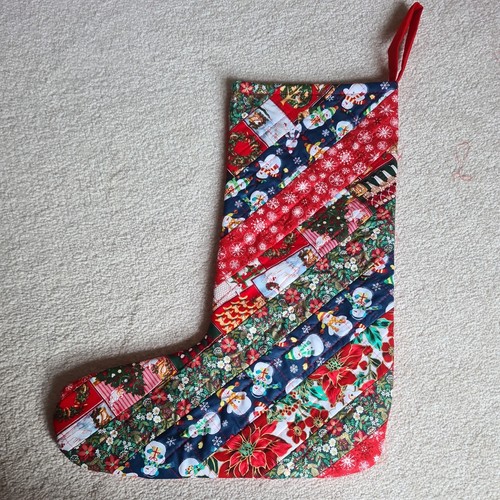 Christmas stocking handmade - christmas, stocking.