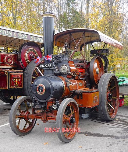 Photo 1921 fowler - fowler, tractor