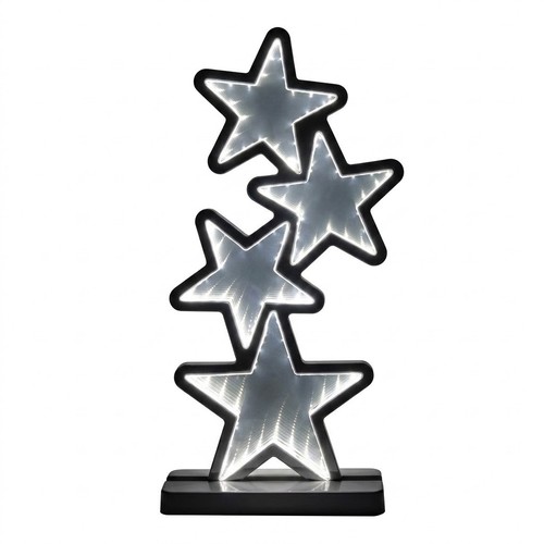 Led infinity mirror bauble - led,