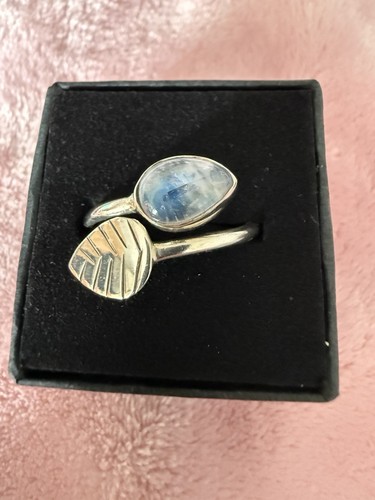 Silver 925 moonstone - 925, ring