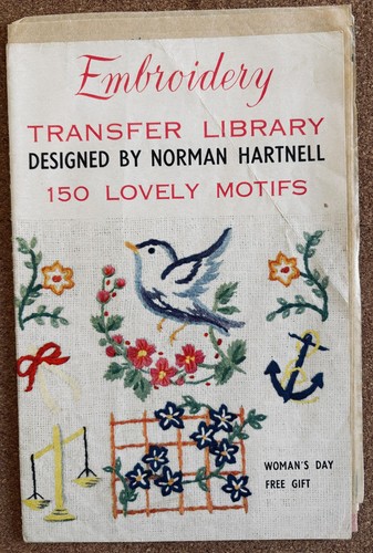 1950s 1960s vintage - 1950s-1960s, embroidery