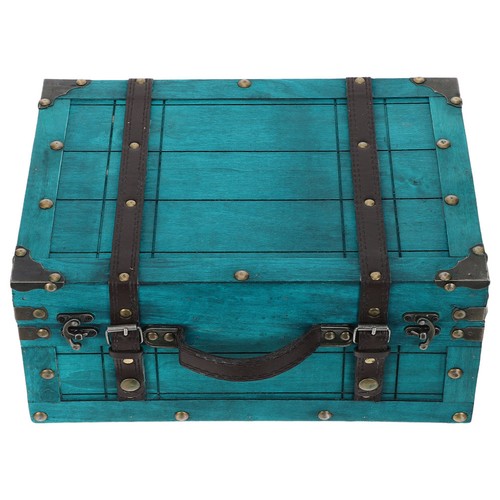 Retro wooden storage box - storage,