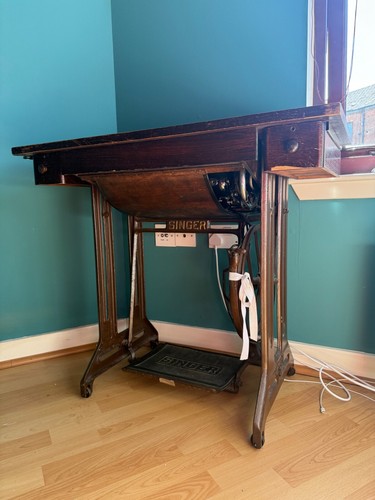 Vintage singer sewing machine