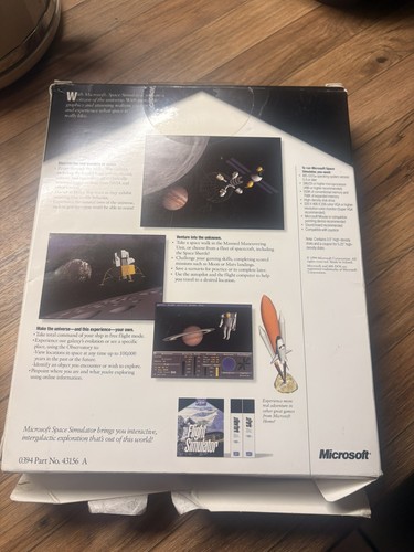 Vintage 1994 microsoft - 1994, space