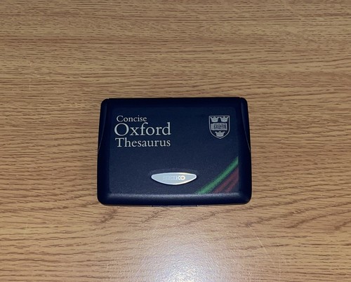 Seiko concise oxford thesaurus - concise,