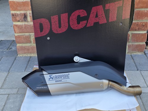 Akrapovic slip exhaust - on,