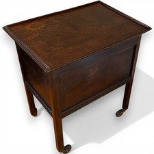 Antique oak sewing - work, box