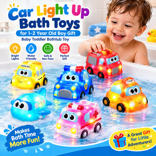 Car light bath toys for - car, 1