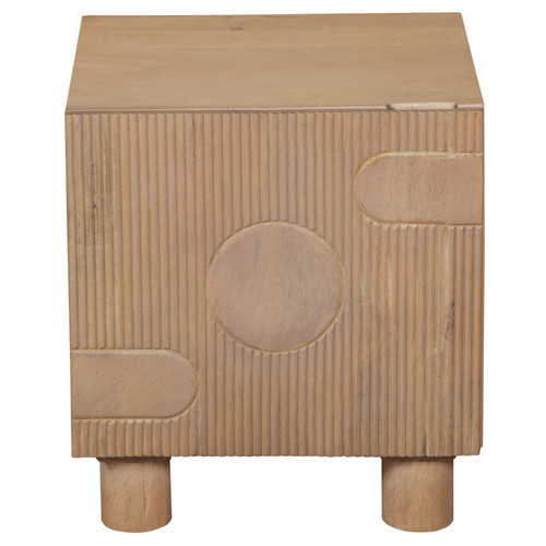 Bedside table solid - table, wood