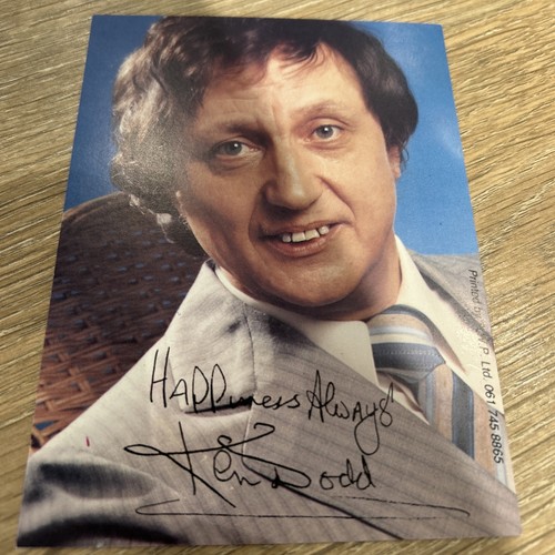 Hand signed photo ken - ken, dodd