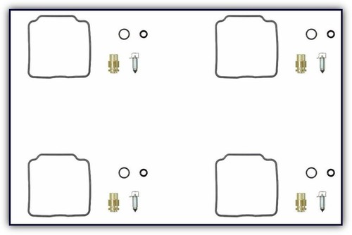 Carb repair kit for yamaha - 4x,