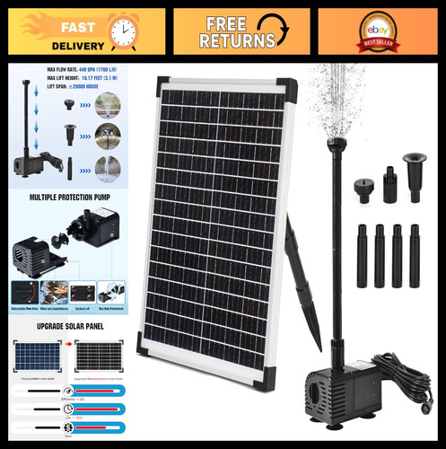 Solar water fountain - solar, kit