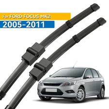 2Pcs Front Windscreen Flat