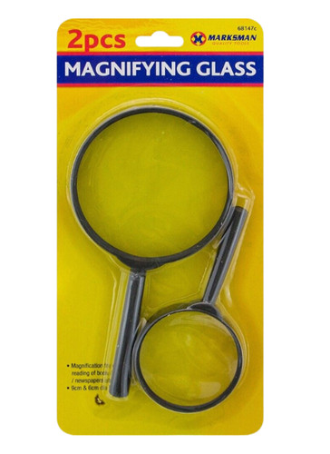 Magnifying glass 2pcs - glass,