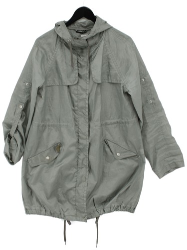 Topshop parka jacket grey - topshop,