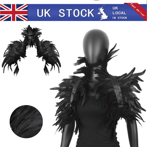 Elegant feather shrug shawl - shrug,