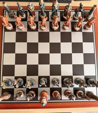 Knights And Dragons Chess Set