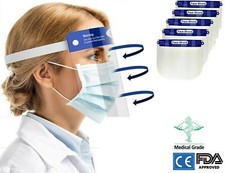 Adjustable Full Face Visor/Shield - UK Stock