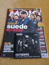 Mojo Magazine September 2025 Suede Outsiders Cd Rare, live, unreleased tracks 