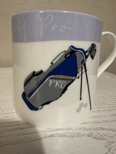 Golf Pro Mug - Belly Button Bubble Fine Bone China Lovely Xmas Gift For Golfer