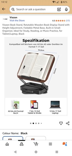 Viozon rotatable wooden - rotatable, metal