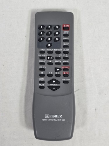 Fisher rem c30 - fisher, stereo