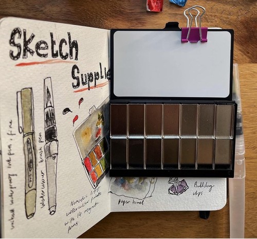 Magnetic travel watercolor - magnetic,