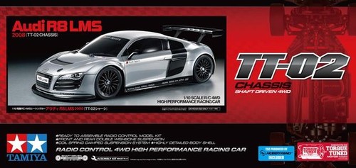 Tamiya 58749 audi - 58749, lms