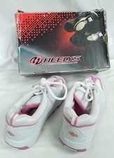 Heelys Size 6 Pink White Roller Shoes with Box - SH28